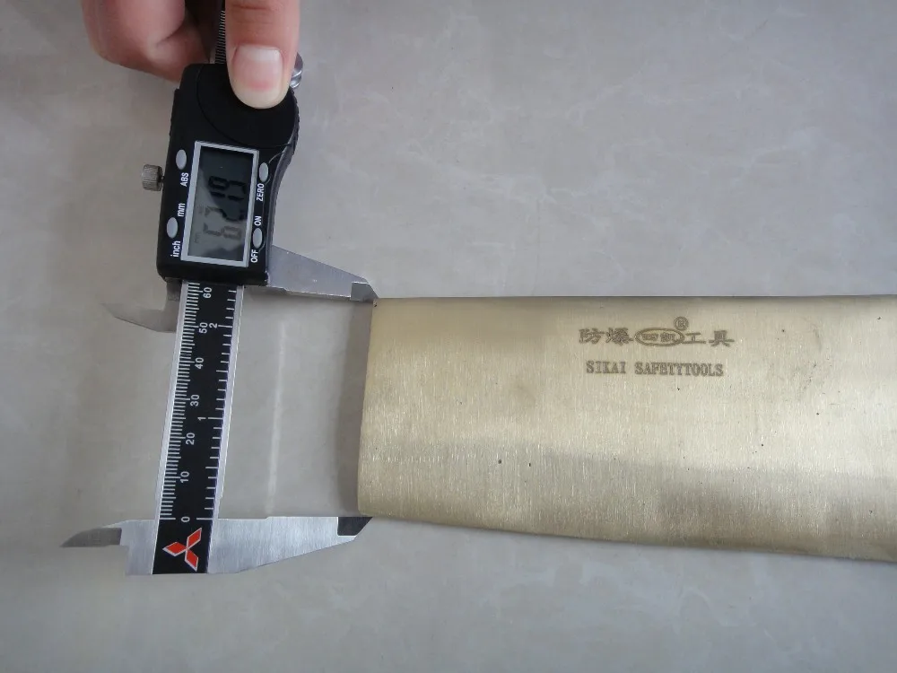 Распродажа, высококачественный Взрывозащищенный скребок для плитки, Мясницкий аппарат Al-cu 350 мм