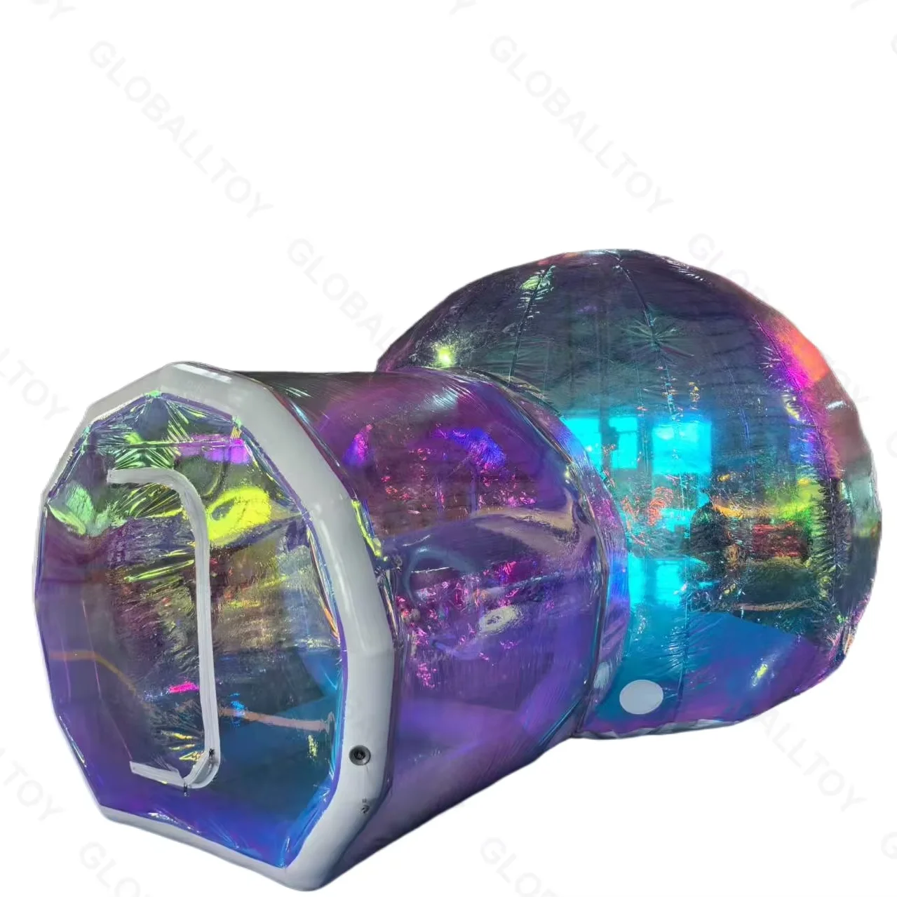 Commercial Grade Inflatable Colorful Transparent Dome Bubble House for Indoor Outdoor Events Bouncer