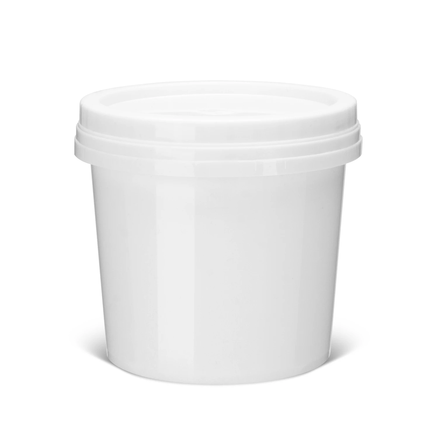 
black color of 1 liter plastic pail/buket/barrel on sale 