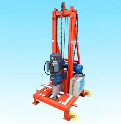 High Volume Swivel Powerful Motor Water Well Drilling Rig In India