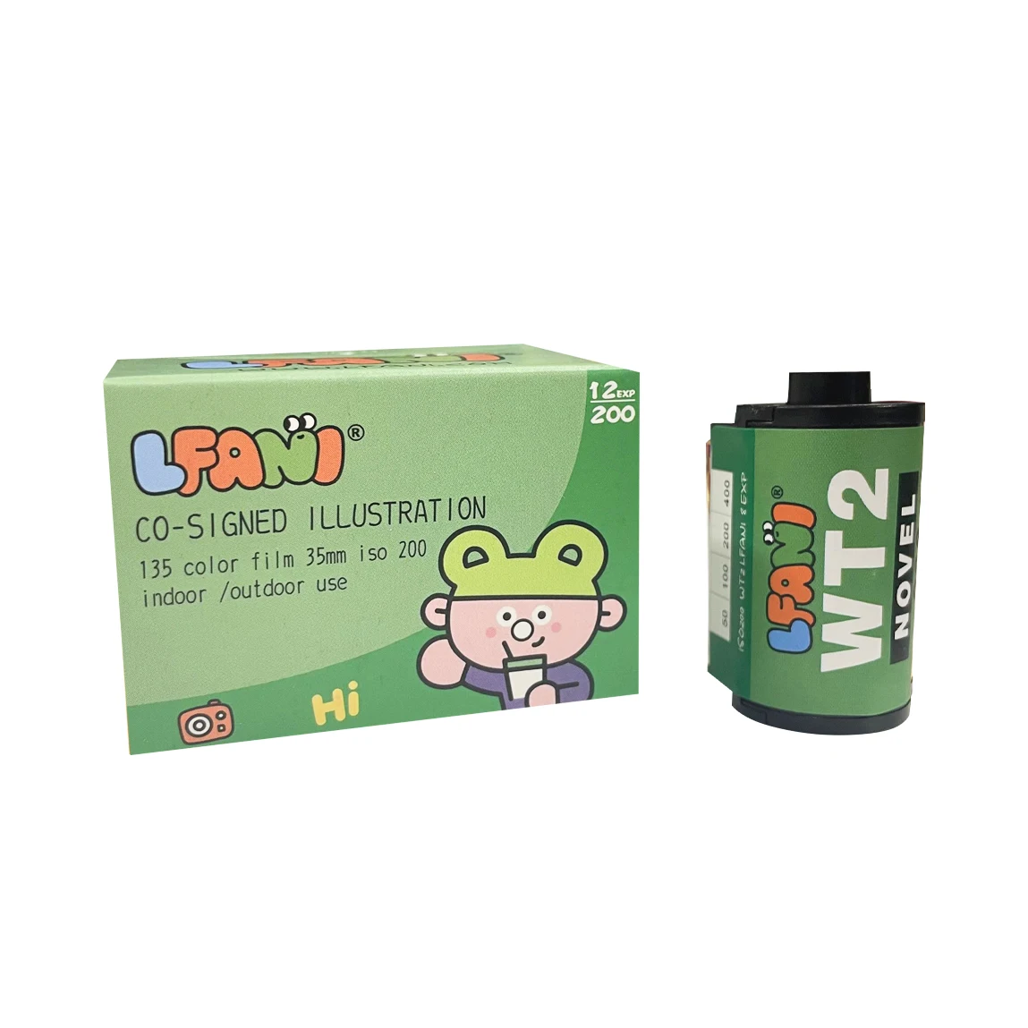 wholesale 35mm film roll for 135 camera built-in 12exp color film exquisite color box