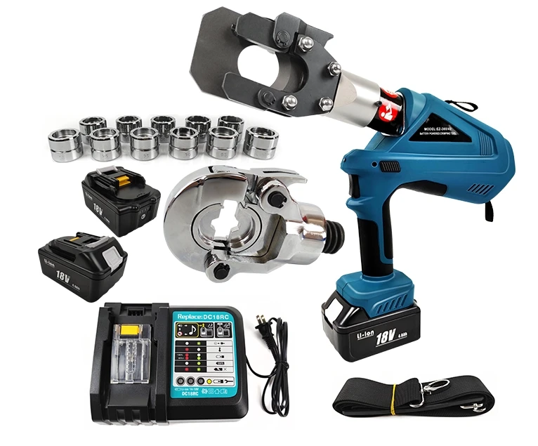 EZ-300/40 Cutting Crimping 2 in 1 Battery Electric Powered Hydraulic Tool 40mm cable cutter