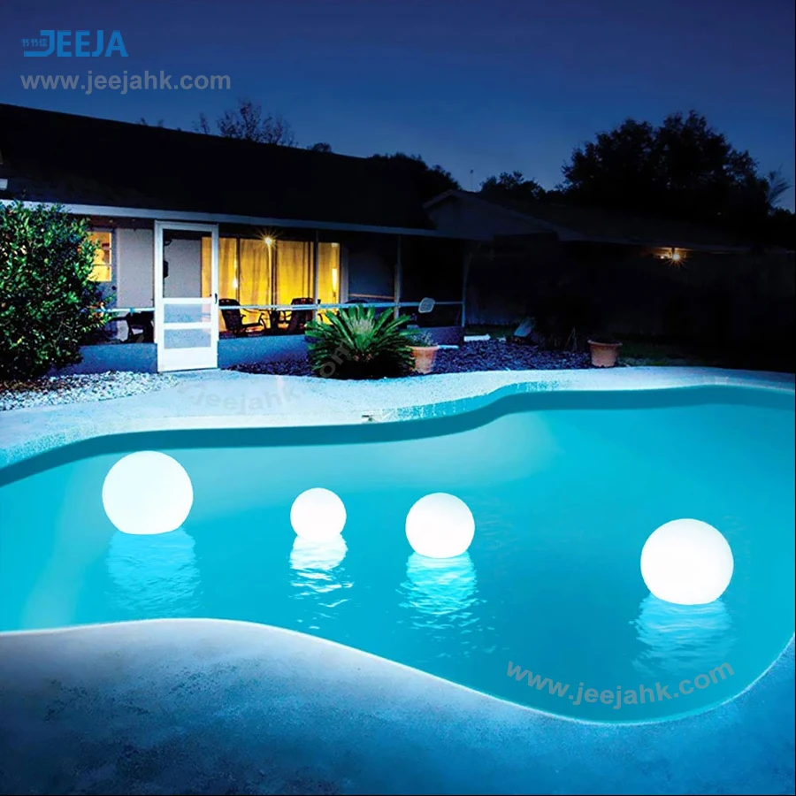 JEEJA 2020 Hot Sale Outdoor Event Floating Ball Led Swimming Pool Light
