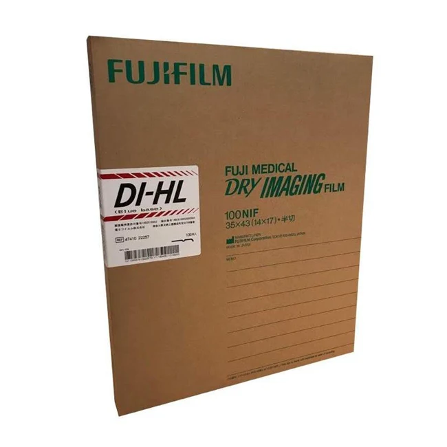  Япония 10x14 дюймов 26x36 см лазерная пленка Fuji DI-HL DIHL рентгеновская медицинская с принтером DryPix Plus 4000/Smart
