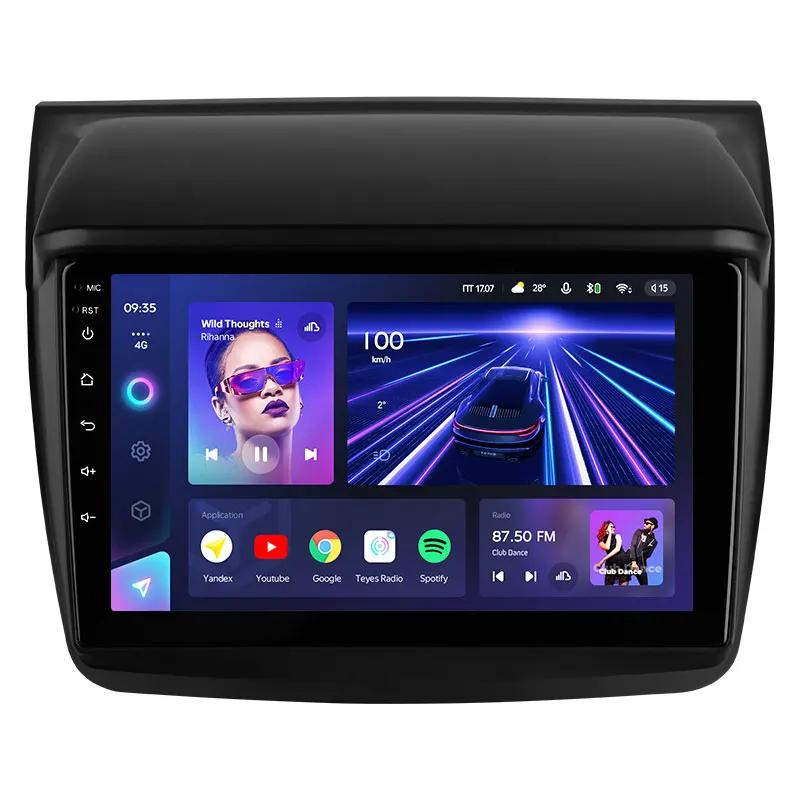  Автомагнитола TEYES CC3 для Mitsubishi Pajero Sport 2 L200 Triton 2008-2016 стерео din