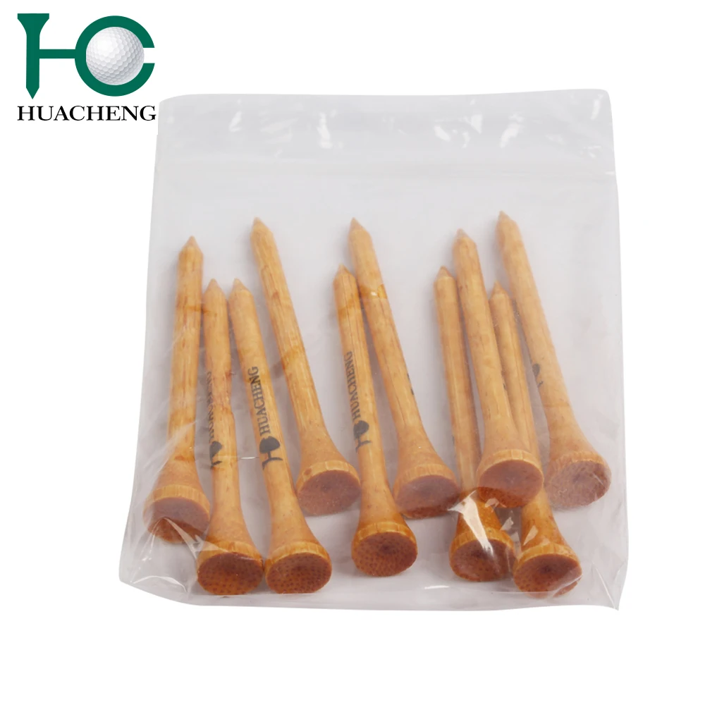 Hot sales plain Natural wooden golf tees with assorted sizes