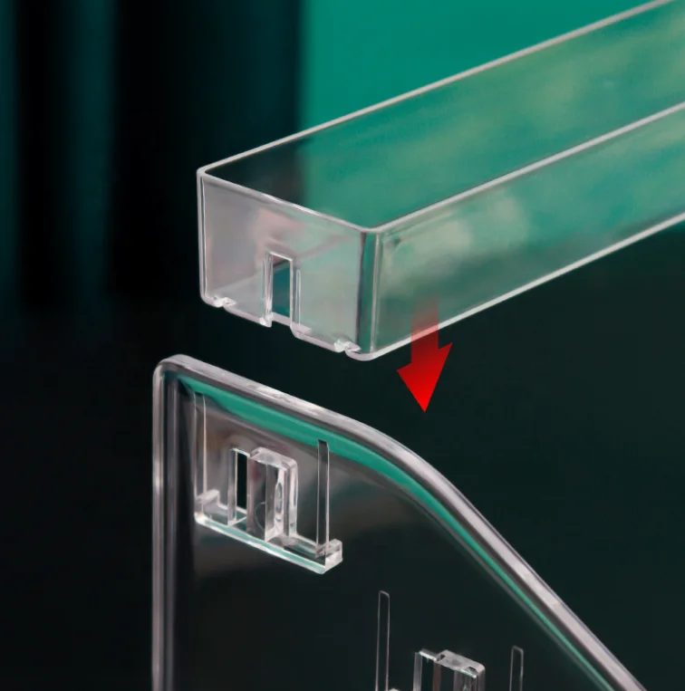 Красота от лучшего производителя акриловый изготовленный на заказ Съемная акриловый лак для ногтей стеллаж краски организатор ювелирные изделия дисплей хранение стойки стеллажи для выставки товаров