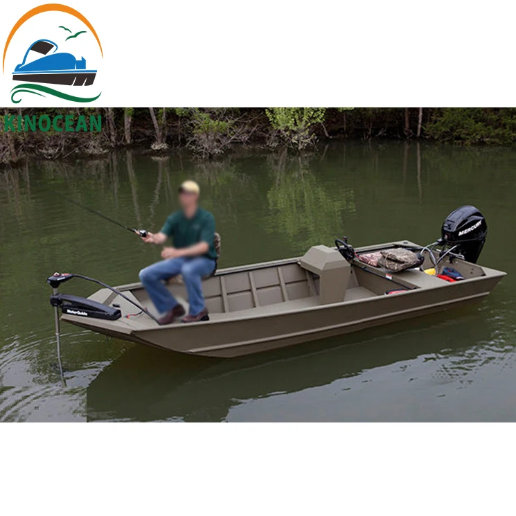 KinOcean 18 Foot Wholesale Jon Boat 1860 Simple Aluminum Boat