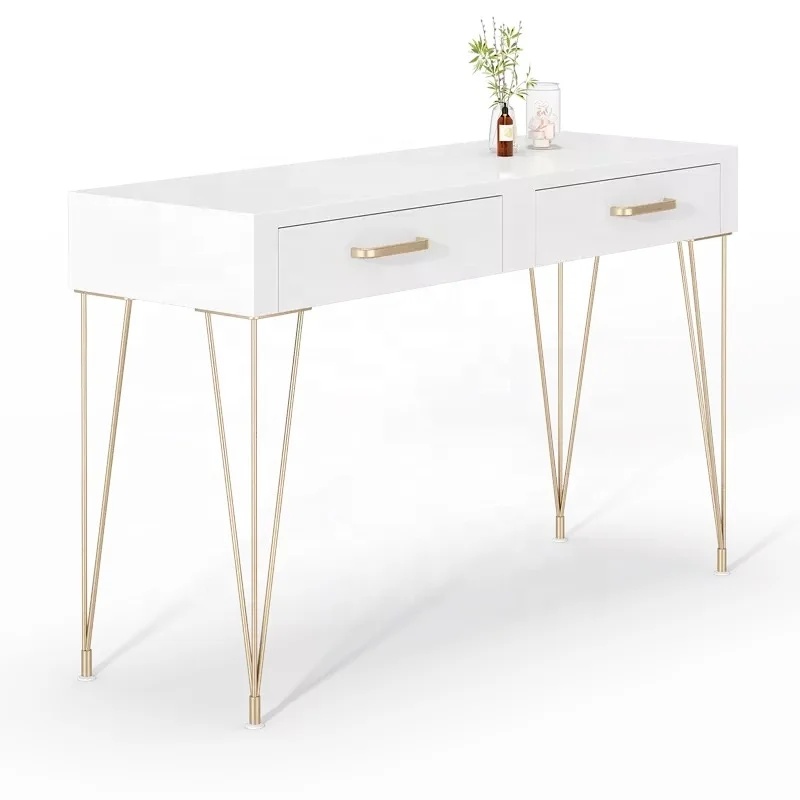
cheap manicure table marble top nail salon table and chair set 
