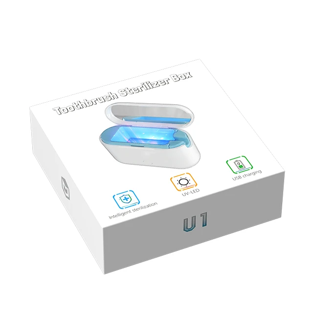 toothbrush sterilizer used for disinfection of electric rechargeable Toothbrush Uv