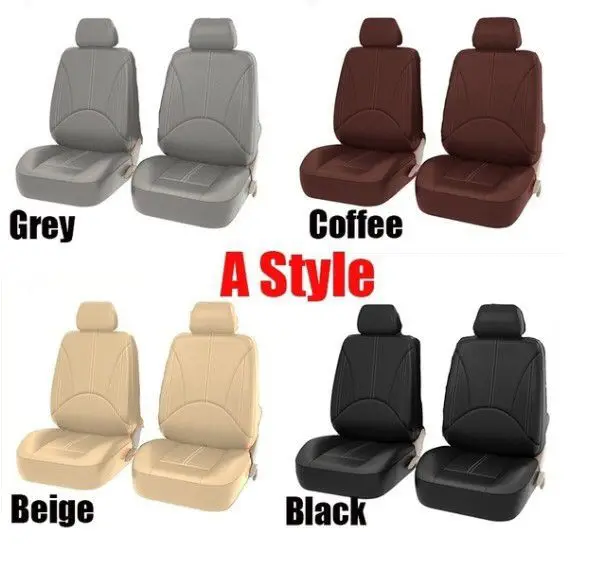 Luxury 3d Customizable Pu Leather Car Seat Covers Black Saddle For Four Seasons Universal Cover