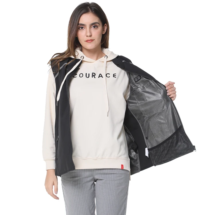 Autumn And Winter Smart Heating Cotton Vest Usb Saft Heated Vest (Battery Not Included)