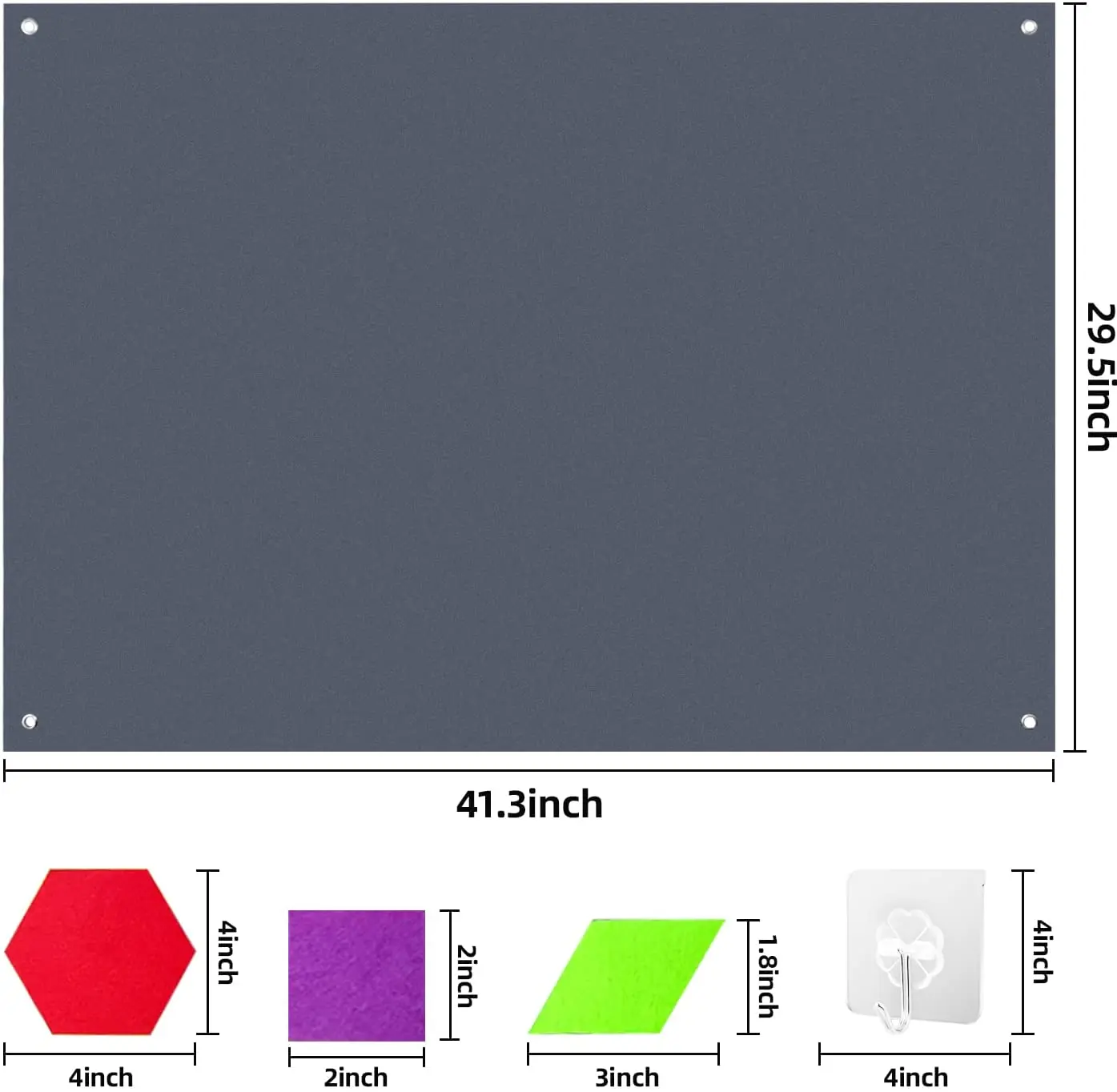 Shape Felt Board for Toddlers Teaching Story Board Set , Large 3.5 Ft Felt Toys Flannel Parent-Child Interactive Game Felt Board