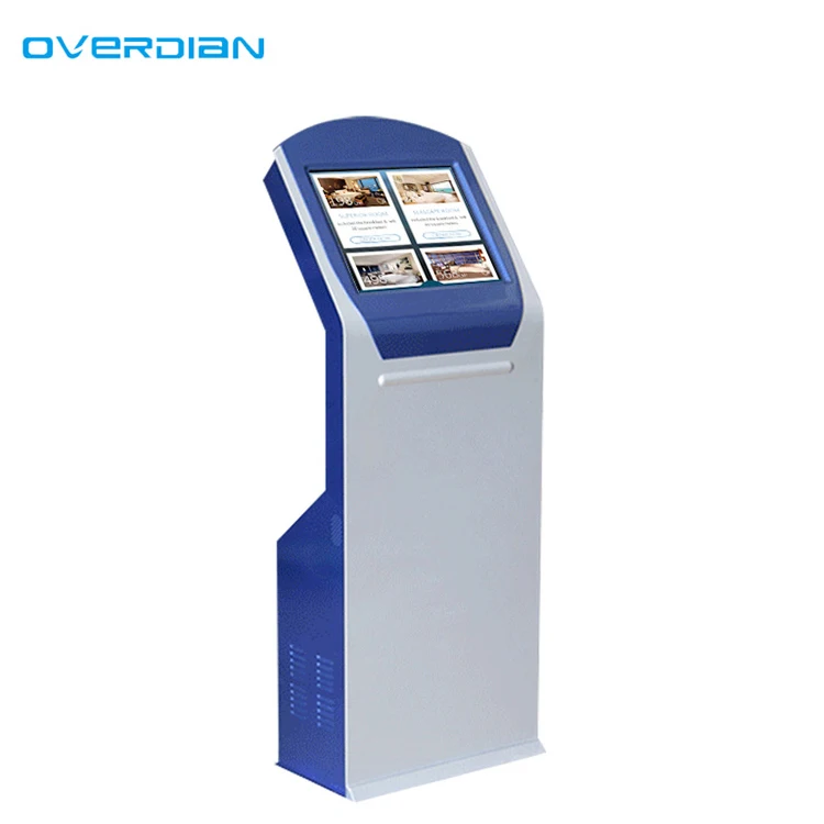 Touch Screen Information Kiosk Waterproof Self Service Terminal For Commercial