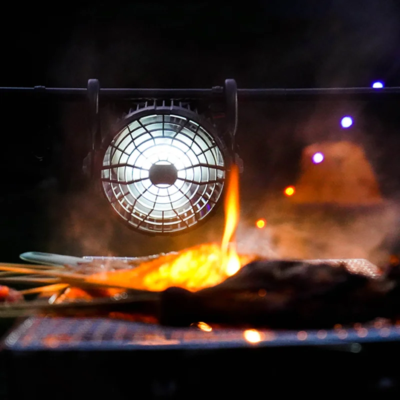 SRL X41 Outdoor camping remote control small fan USB charging wall hanging rechargeable hanging wireless ceiling tent fan