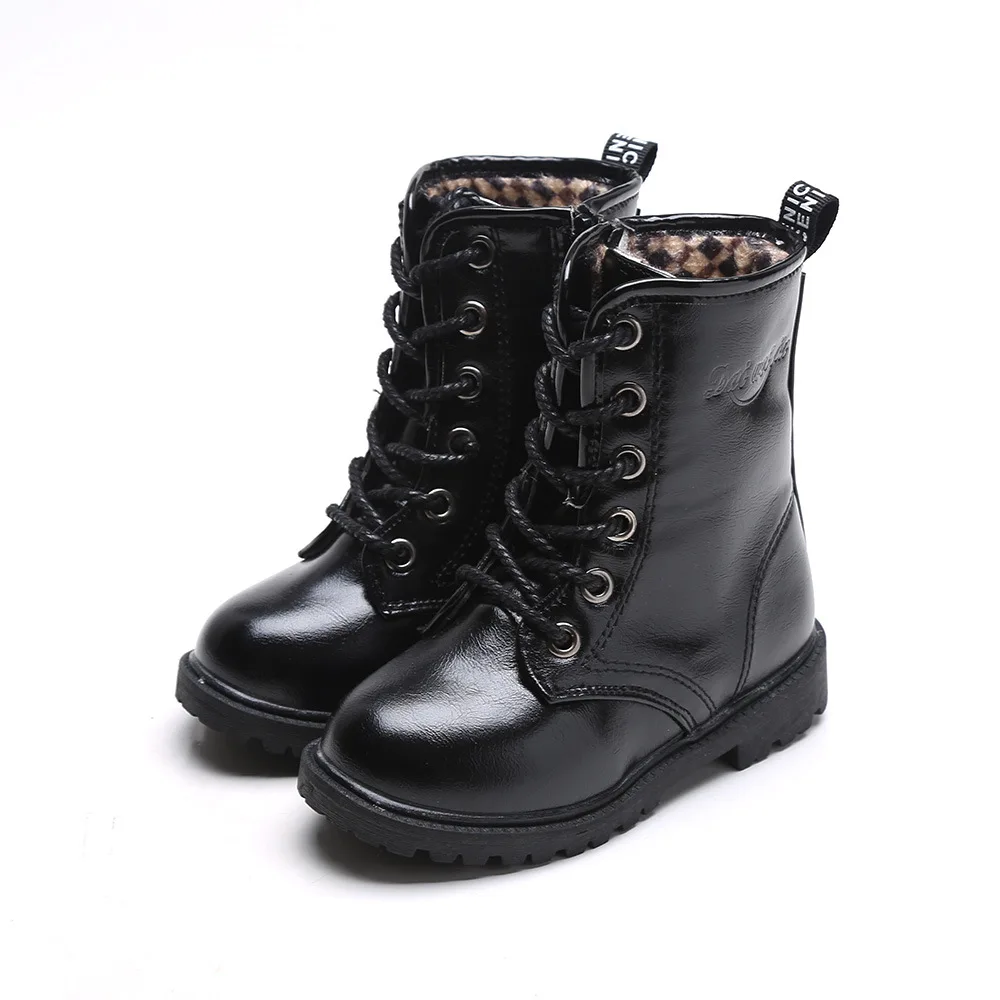 Children Casual Boots Fashion Kids Martin Boots Outdoor Comfortable Leisure Shoes Boys Girls Autumn Winter Warm Snow Boot Kids