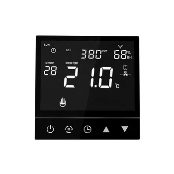 Energy Saving Wireless Programmable Scheduler LCD Screen Gas Boiler Floor Heating Thermostat