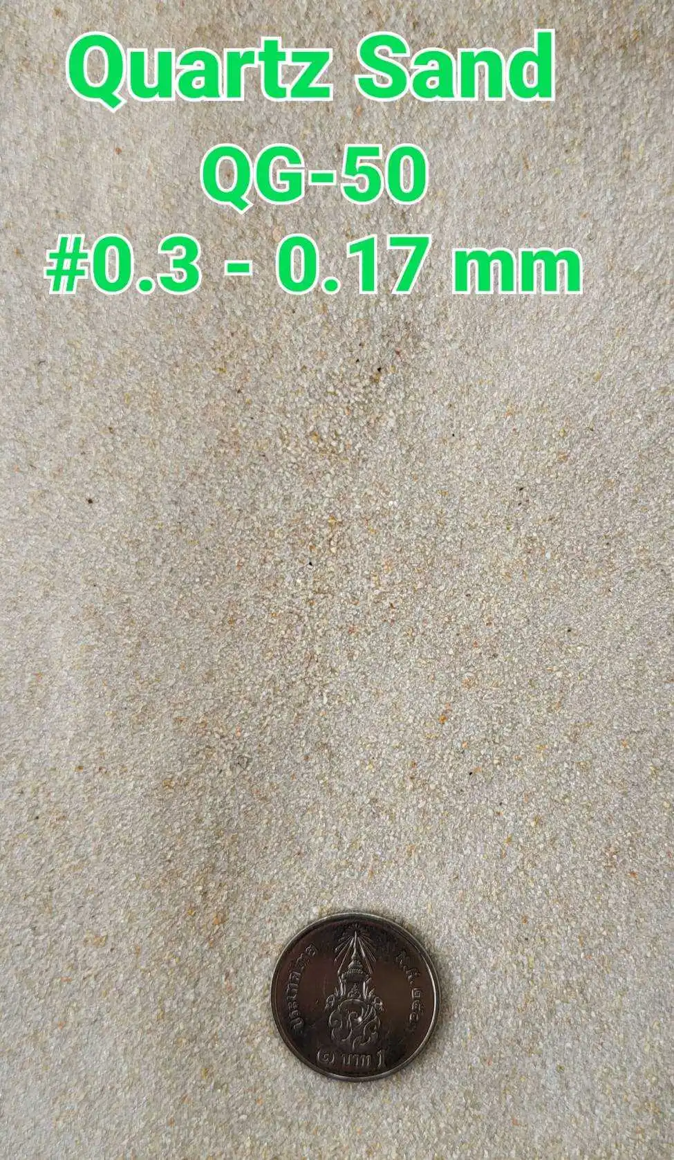 Оптовая продажа премиум химических веществ кварцевого песка QG-50 (0,3-0,14 мм) Поставка кварцевого песка для напольной плитки сырье привозится из Таиланда