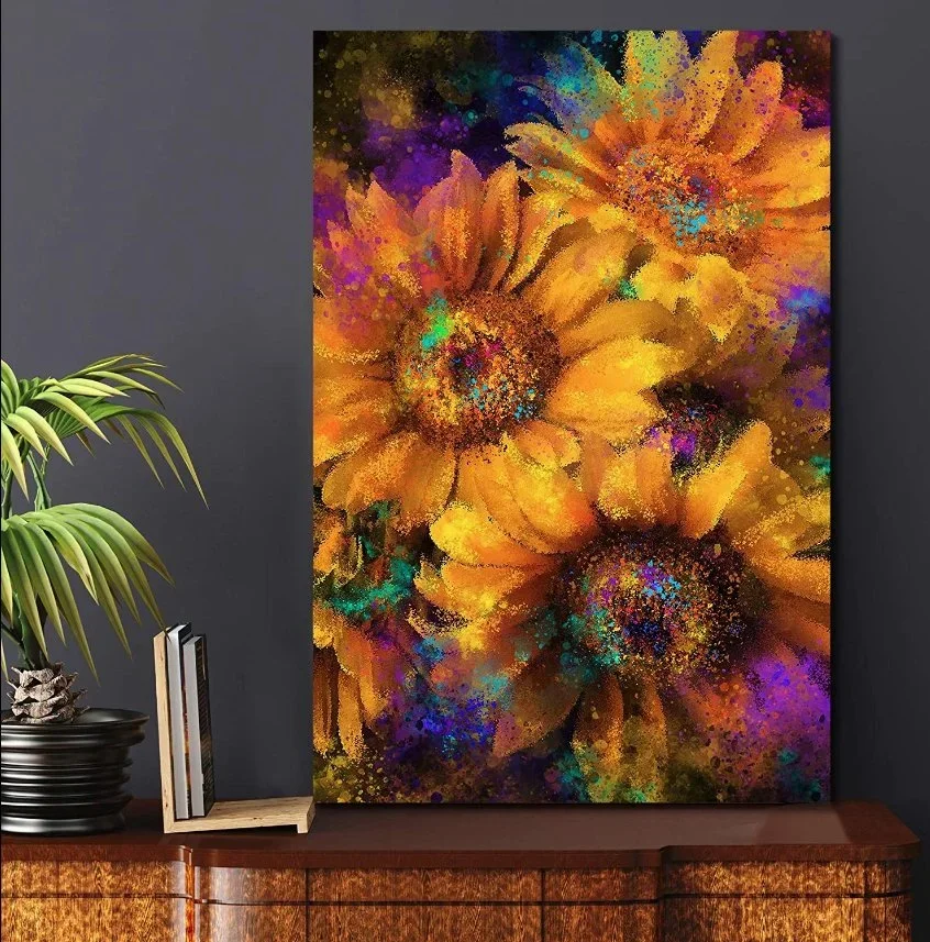 Factory Wholesale 100% Polyester 290g Eco-Solvent High Gloss/matte Printing Canvas