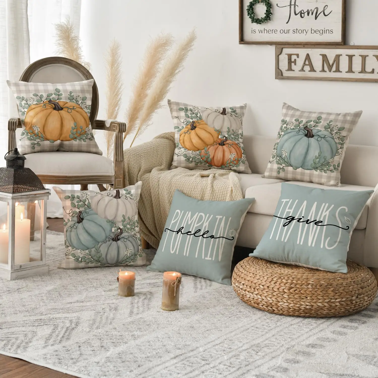 2023 New Halloween Holiday Pillow Covers Pumpkin Decor Cushion Cover 45x45 Custom Photo Printed Pillow Covers For Home