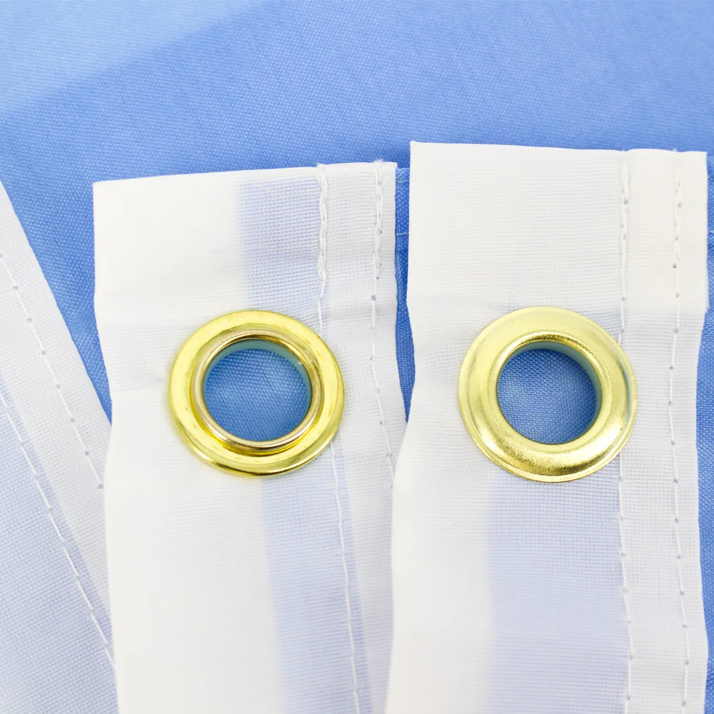 Nuoxin Wholesale High Quality Polyester 3x5 Feet Silk Argentina Nation Flag with Double Stitched and Brass Grommets