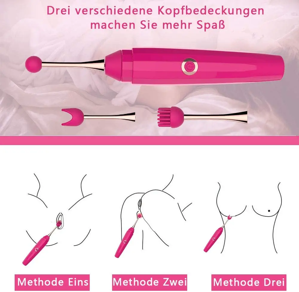 Hot sale 10 Powerful Modes Orgasm Pen Sex Toys  G-spot Vibrator Clitoral Vaginal Nipple Orgasm Pen for adult