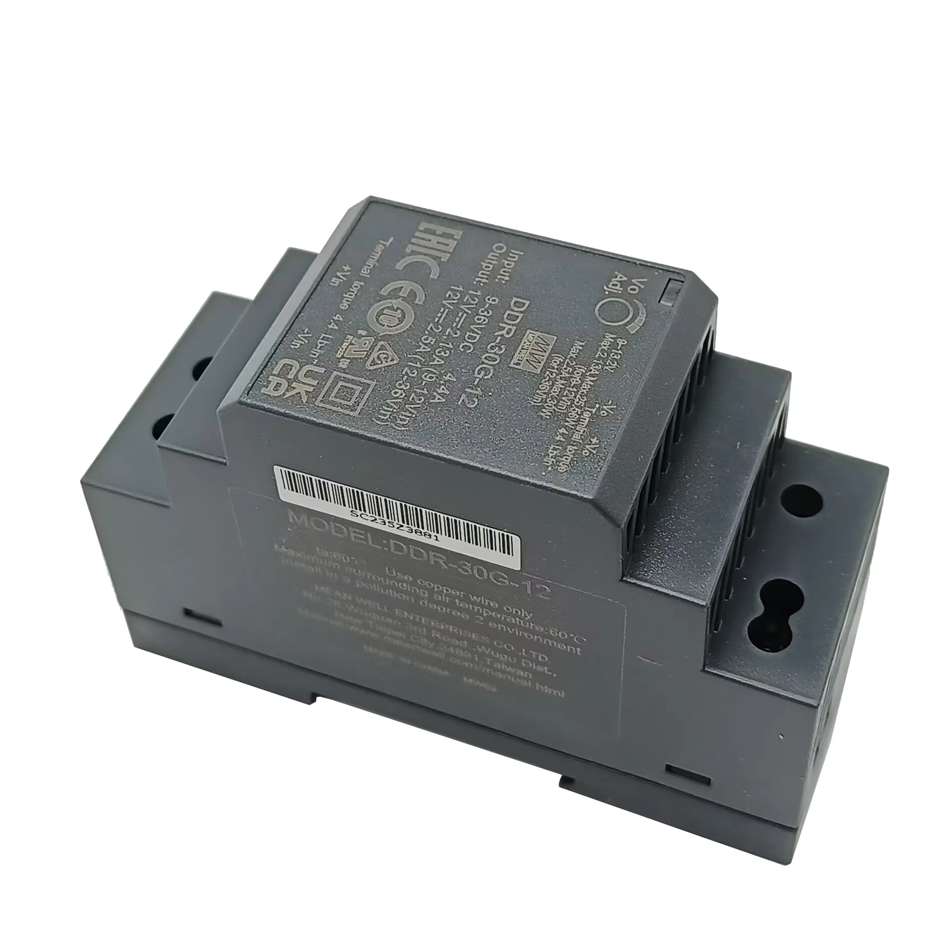 Преобразователь повышающего DDR-30G-12, 30 Вт, DIN-рейка, 5 В, 12 В, 15 В, 24 В, 5 В, 12 В
