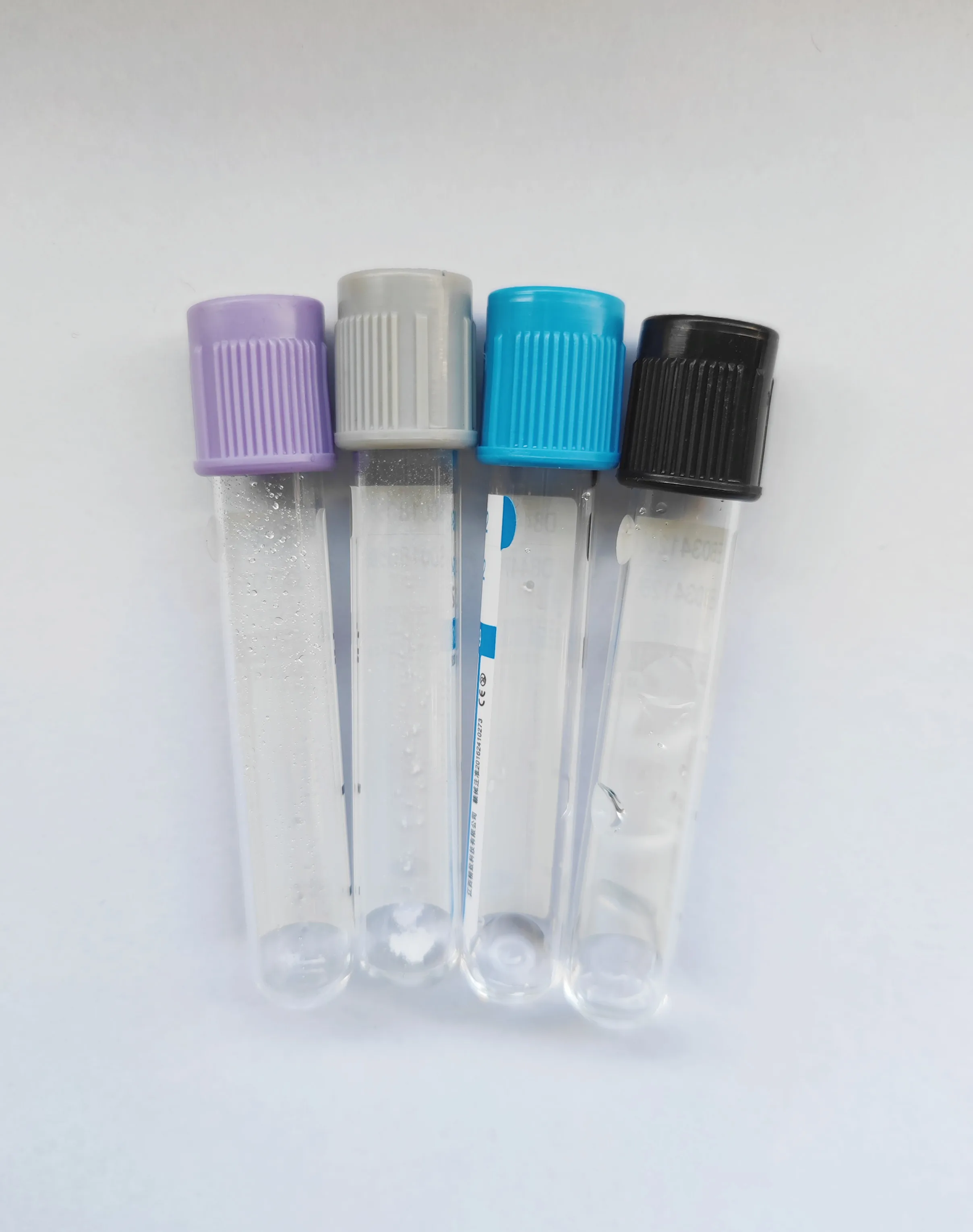 Factory Disposable Serum Biochemistry Examination plain tube with Clot Activator vacuum blood collection activated clotting tube