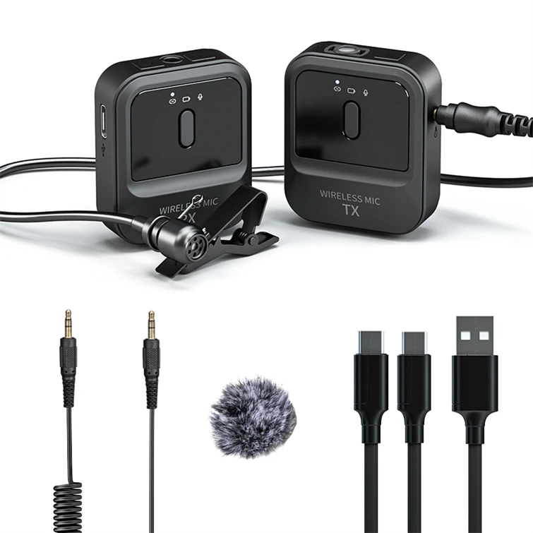 New Products Wholesale Luxury speaker wireless With RGB lighting Omni-directional Metal Tv Channel Mic Foam