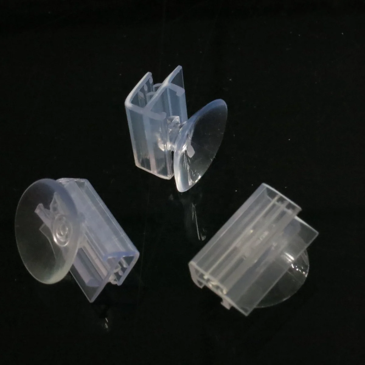 supermarket display plastic label holder with suction cup for hanging