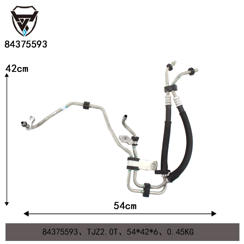 New auto parts 84375593 Transmission oil cooler inlet and outlet pipes for Chevrolet Equinox