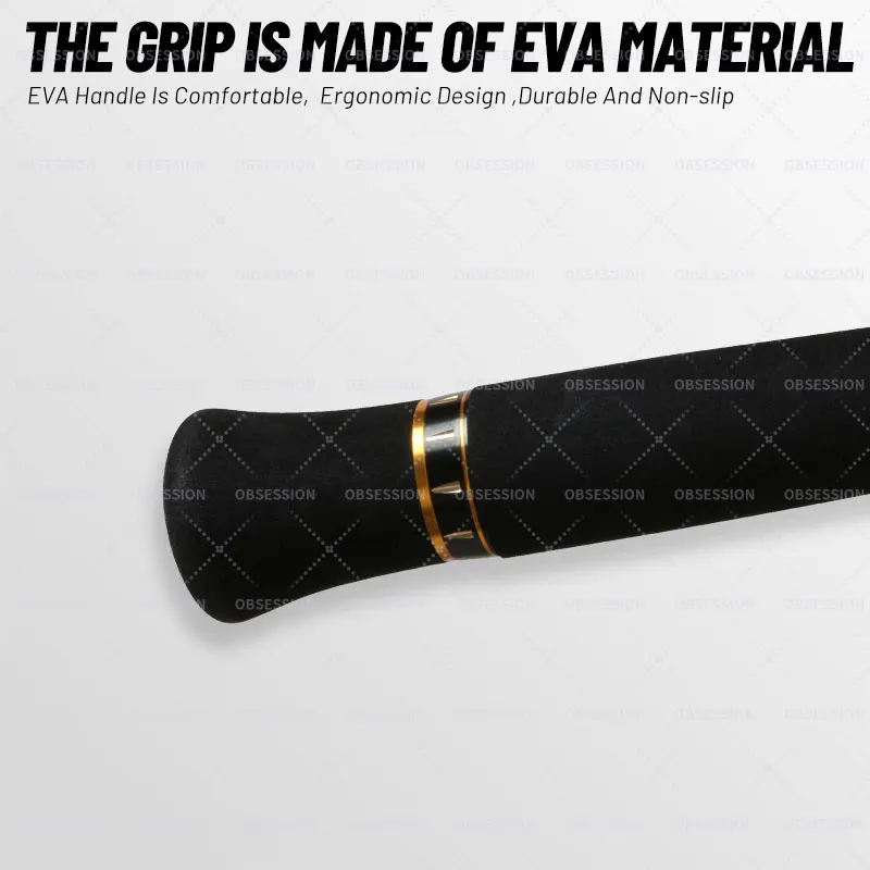 OBSESSION Factory Direct Slow Jigging Rod Japan Fuji Guides Saltwater Boat Stickbait Popper Fishing Rods for Sale with Prices