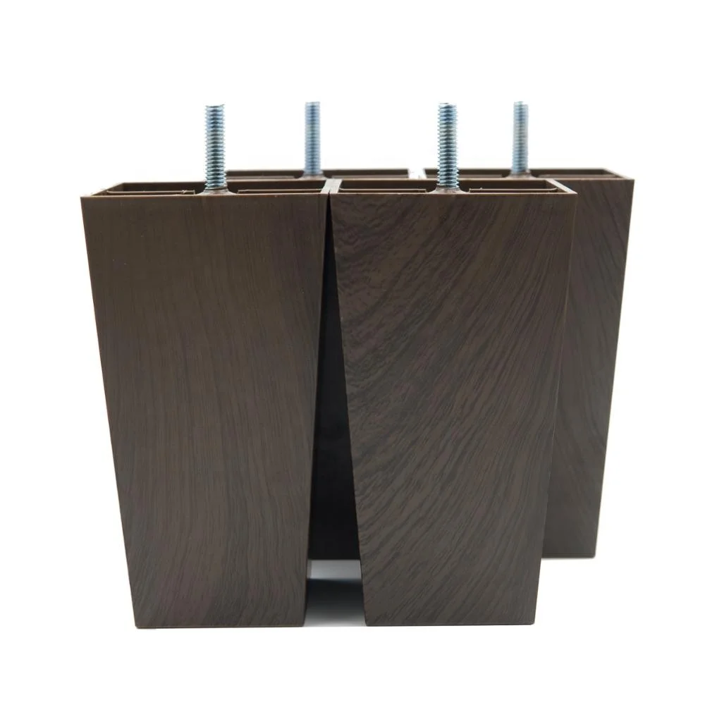 Wholesale 6mm Height Sofa Legs Plastic Furniture Leg Plastic Sofa Legs For Home