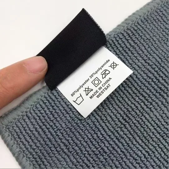 Customized Packaging Multiple Colors 80% polyester 20% polyamide Warp Knitted Microfiber Cleaning Cloth Towel