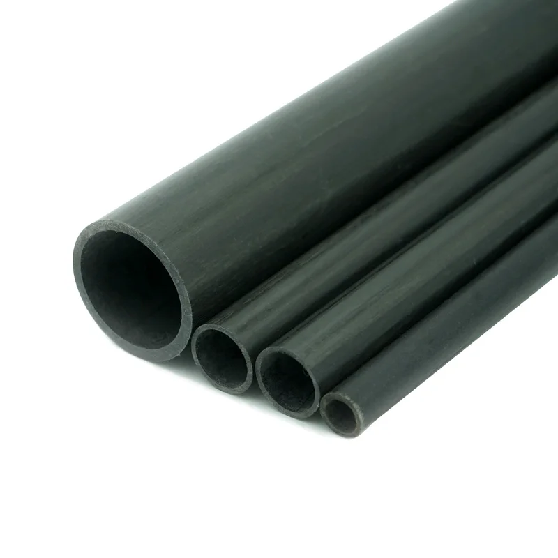 Manufacture high modulus 3k carbon fiber round tube/pole/pipe