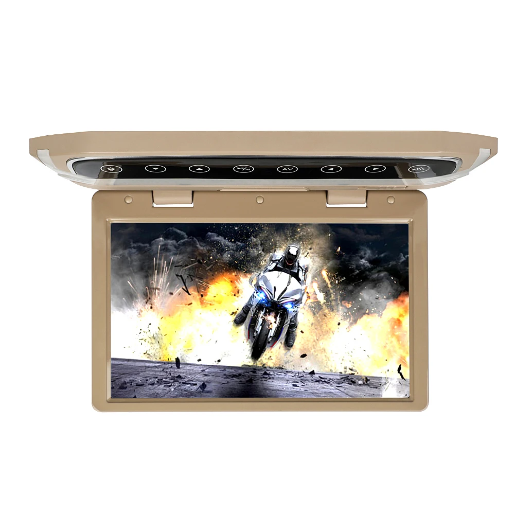 10,1 дюймовый Сверхтонкий цветной ЖК-монитор на крышу автомобиля с USB SD