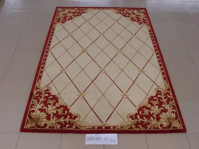 
2021 traditional handicraft 5x7ft hand wool tufted carpet area rug 