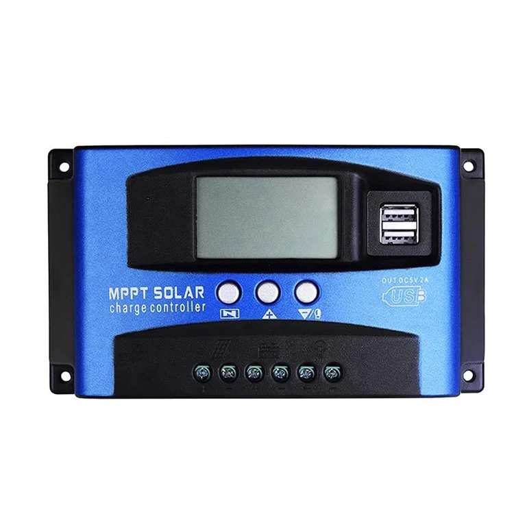 LCD Display MPPT Solar Charge Controller 12V/ 24V Solar Charge Controller Intelligent Regulator