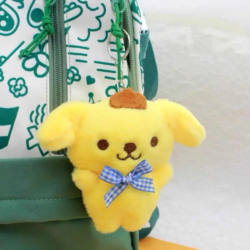 Low Price Wholesale Cute Plush Doll Pendant Keychain Cinnamoroll Kuromi Sanrio Plush Doll