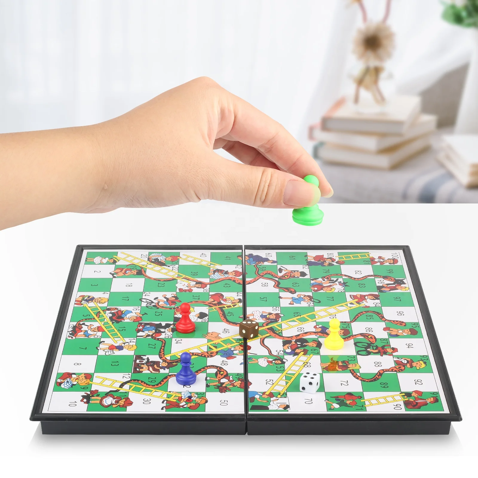 Современный дизайн Детская семейная настольная игра змея и