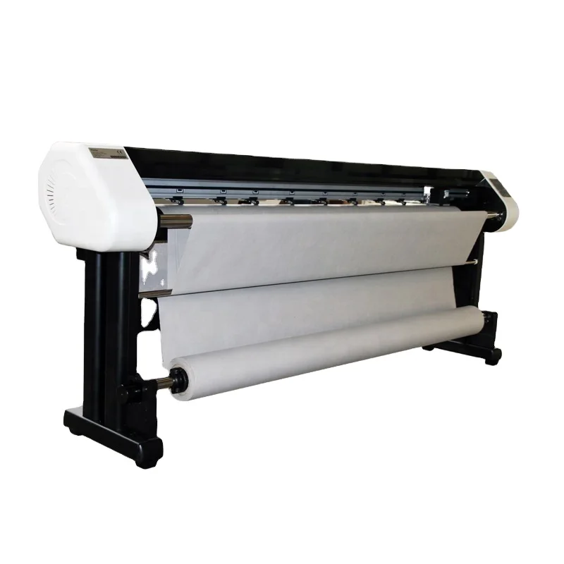 2023 China King Rabbit 1.6m 1.8m 2.0m  HP45 Garment inkjet plotter paper pattern cutter vertical inkjet printing plotter machine