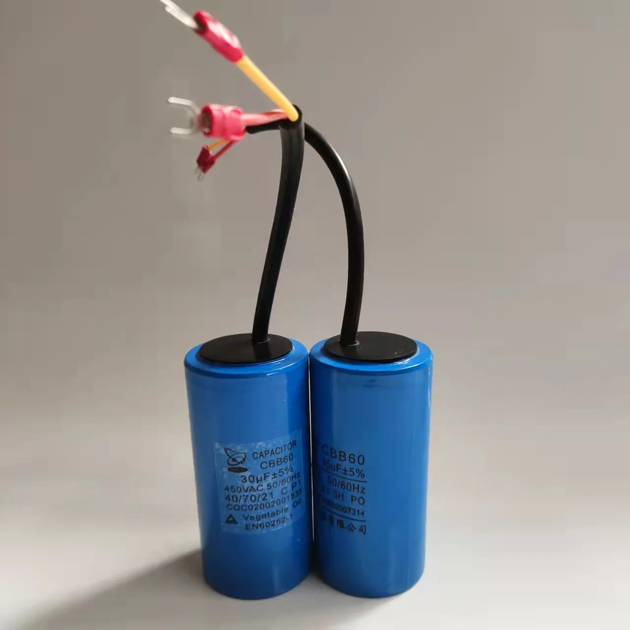 factory outlet High quality aluminum shell starting capacitor CBB60 for motor accessories