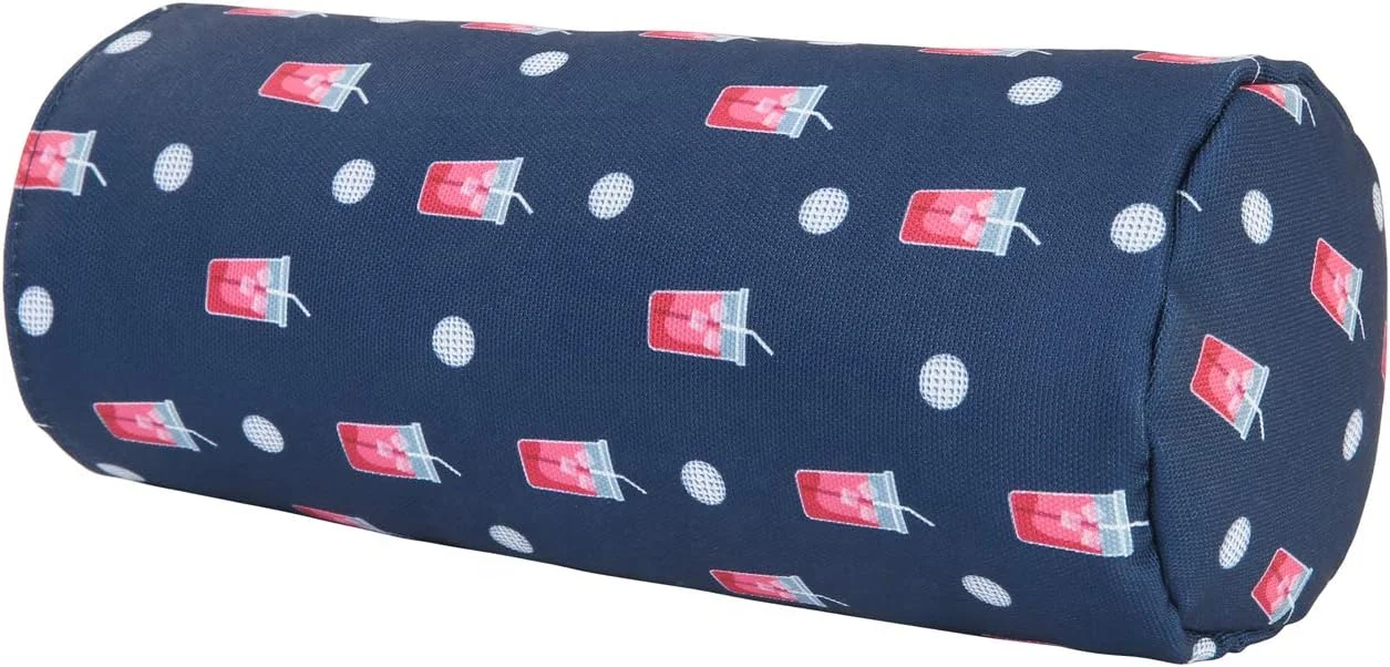 Custom made logo Nylon driver headcover barrel shape tube style personalized custom golf 460cc driver FW wood hybrid head covers