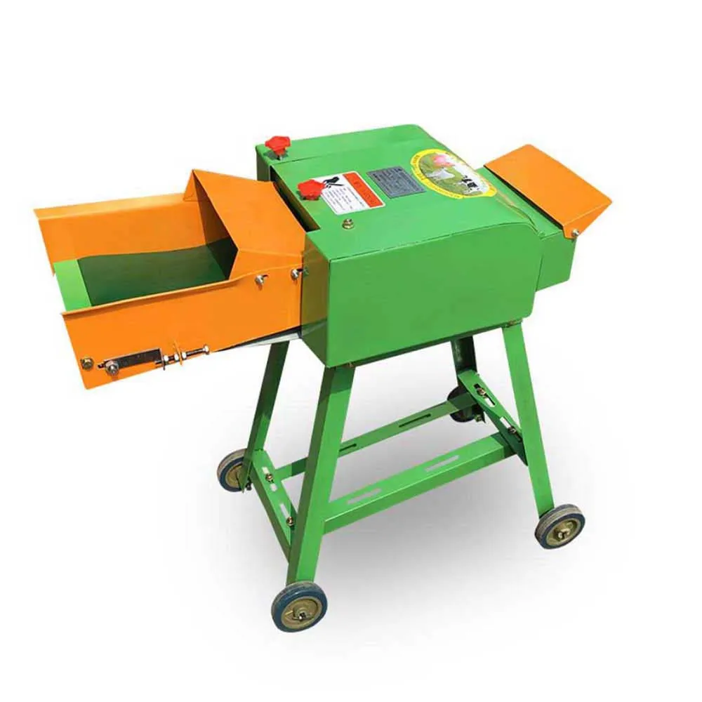 Small multifunctional silage chaff cutter/straw crusher/forage hay cutter for agricultural farm machine
