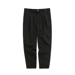 SABIN pantalone de hombre high quality summer fashion mens designers wide legs  loose fit casual khaki trousers chino pants