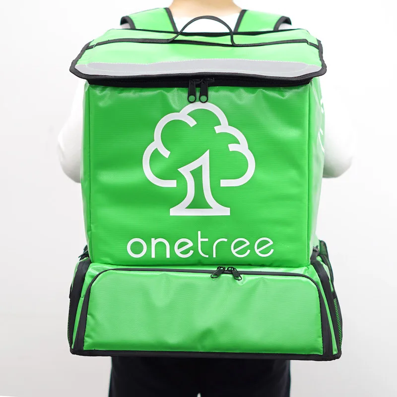 Рюкзак с логотипом на заказ для велосипеда, мотоцикла, транспортировки на вынос, изолированная сумка для бургеров, Термосумка для еды, сумка для доставки еды