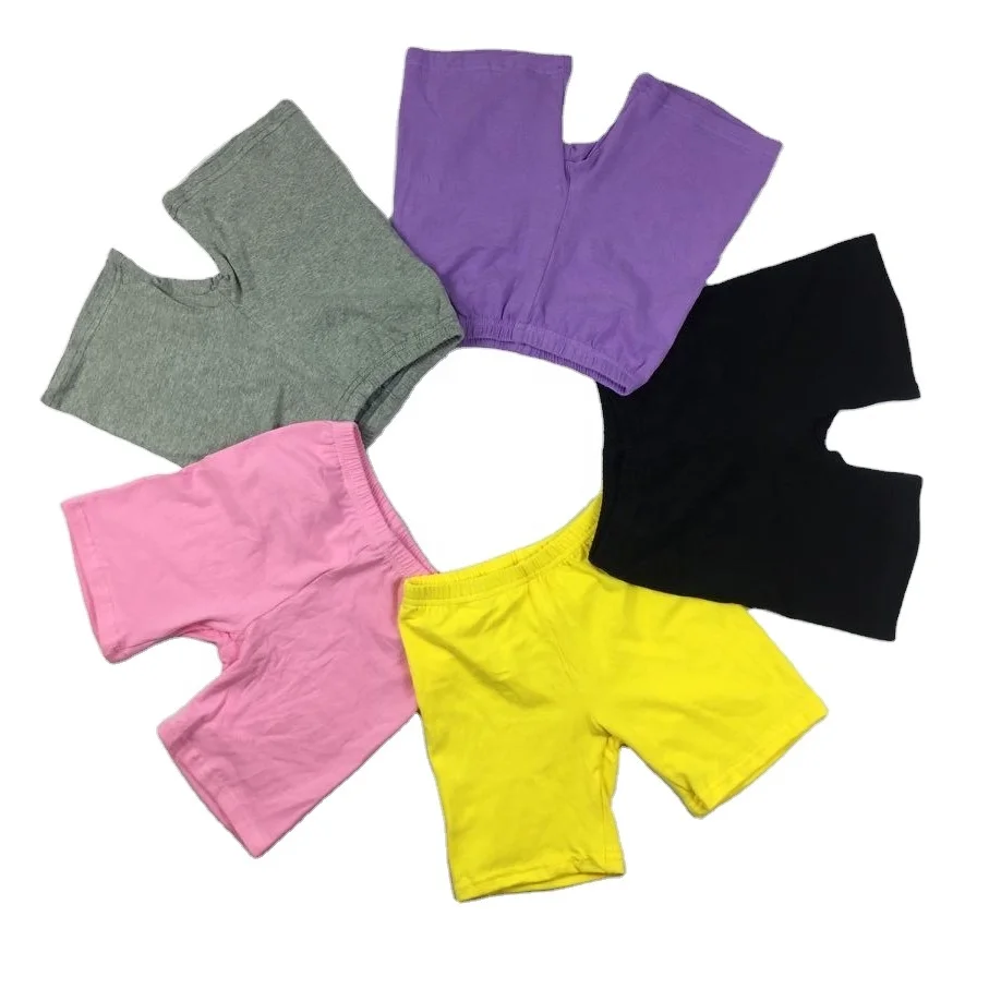 
Latest Arrival Summer Boys Clothing Pure Color Boys Shorts Casual Kids Biker Shorts 