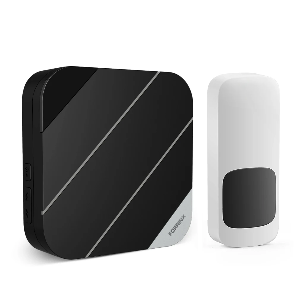 Smart ABS fireproof IP55 Waterproof Wireless ring 12v Doorbell Double Dingdong alarm bell for kids