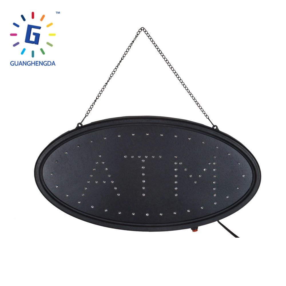 Manufacturers High Quality LED ATM Sign Board Custom Open Signs
