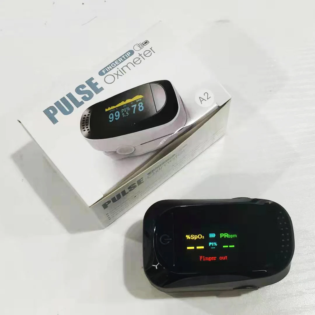 LCD screen Pulse oximete finger clip medical or homecare sanai health oximete